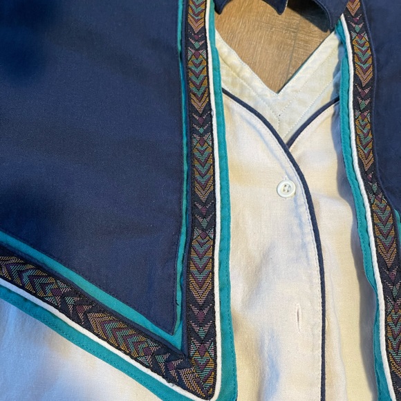 Vintage Spindle River Western Buttondown Cowboy Blouse - Picture 4 of 5